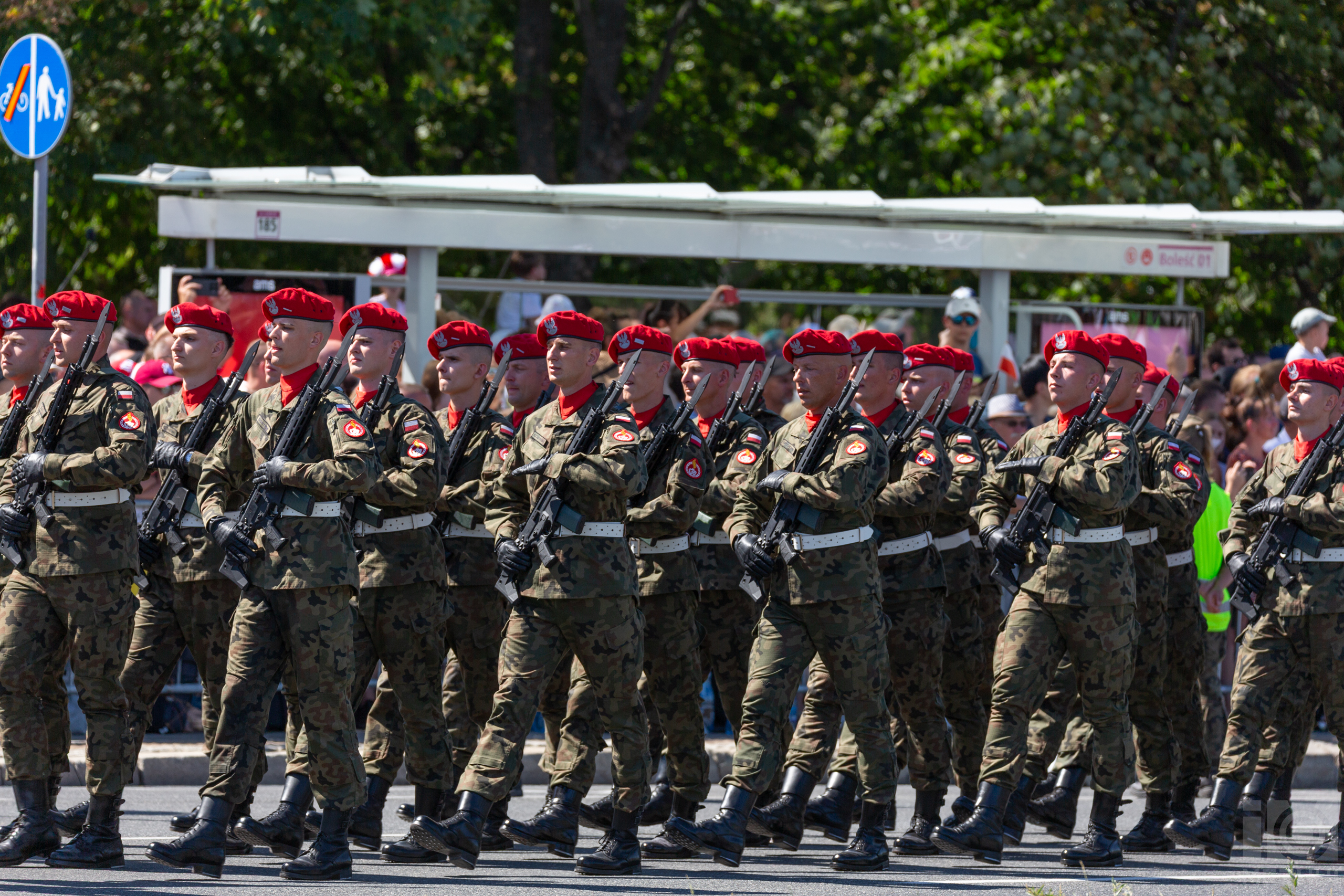 Defilada wojskowa w Warszawie